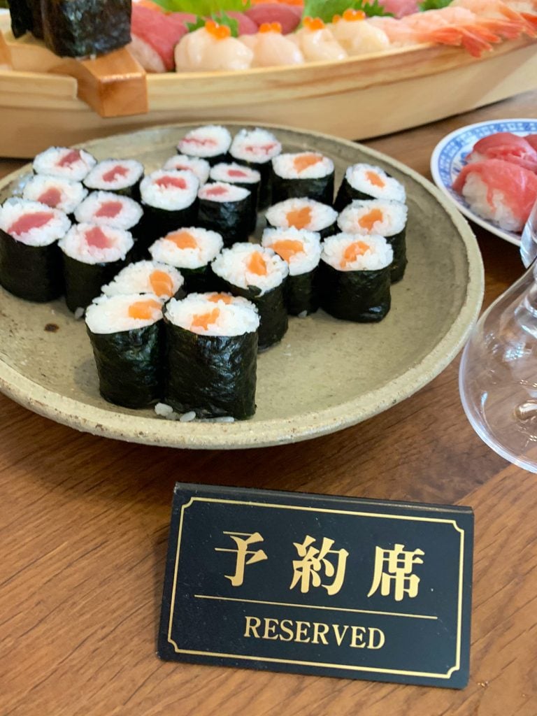 100均の予約席プレート